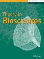 Front cover of Theory in Biosciences