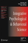 Front cover of Integrative Psychological and Behavioral Science