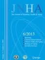Front cover of The journal of nutrition, health & aging