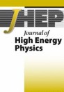 Front cover of Journal of High Energy Physics