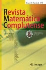 Front cover of Revista Matemática Complutense