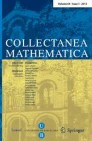 Front cover of Collectanea Mathematica