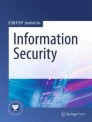 Front cover of EURASIP Journal on Information Security