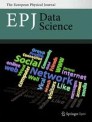 Front cover of EPJ Data Science