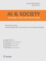 Front cover of AI & SOCIETY