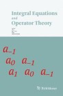 Front cover of Integral Equations and Operator Theory
