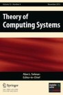 Front cover of Theory of Computing Systems