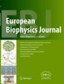 Front cover of European Biophysics Journal