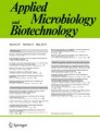 Front cover of Applied Microbiology and Biotechnology