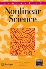Front cover of Journal of Nonlinear Science