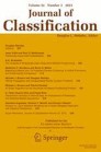 Front cover of Journal of Classification