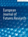 Front cover of European Journal of Futures Research
