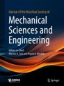 Front cover of Journal of the Brazilian Society of Mechanical Sciences and Engineering