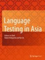 Front cover of Language Testing in Asia