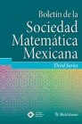 Front cover of Boletín de la Sociedad Matemática Mexicana