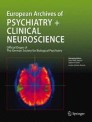 Front cover of European Archives of Psychiatry and Clinical Neuroscience