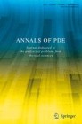 Front cover of Annals of PDE