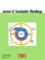 Front cover of Journal of Sustainable Metallurgy