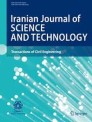 Front cover of Iranian Journal of Science and Technology, Transactions of Civil Engineering