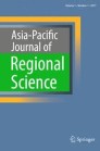 Front cover of Asia-Pacific Journal of Regional Science