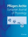 Front cover of Pflügers Archiv - European Journal of Physiology