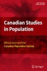Front cover of Canadian Studies in Population