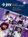 Front cover of Journal of Materials Research