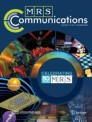 Front cover of MRS Communications