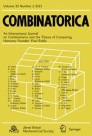 Front cover of Combinatorica