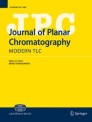 Front cover of JPC – Journal of Planar Chromatography – Modern TLC