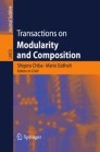 Transactions on Modularity and Composition
