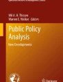 thesis for public policy