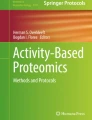 Progress and application of activity-based protein profiling for the ...