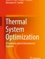 Thermal System Design and Optimization | Springer Nature Link