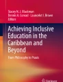 inclusive education research paper pdf