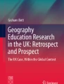 Effective Pedagogies in Geography Education | Springer Nature Link