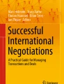 what is the thesis of negotiating effectively across cultures