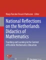 task contexts in dutch mathematics education