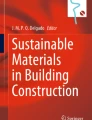 research paper on green building materials