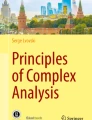 Complex Analysis in One Variable and Riemann Surfaces | Springer Nature ...