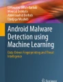 Android malware detection using time-aware machine learning approach ...