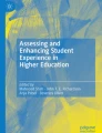 Assessing and Enhancing Student Engagement | Springer Nature Link