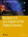 business transformation and digital economy research paper