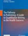 The Process of Scientific Writing: Developing a Research Question ...