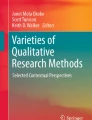 qualitative research phenomenological studies