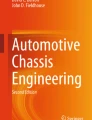 Vehicle Dynamics, Control and Design | Springer Nature Link