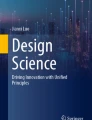 An Introduction to Design Science | Springer Nature Link