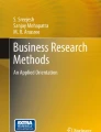 business research methods report