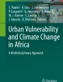 Urban climate resilience in Africa: a review of nature-based solution ...