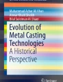 Metal Casting Engineering: Design, Processes, Calculations | Springer ...